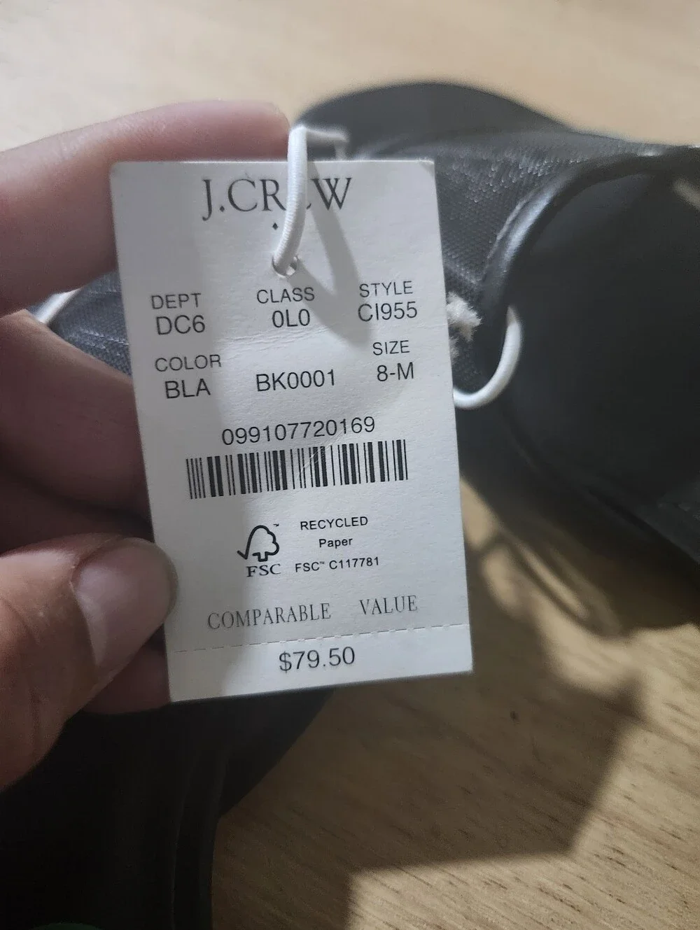 J Crew Black Mesh Slide Sandals